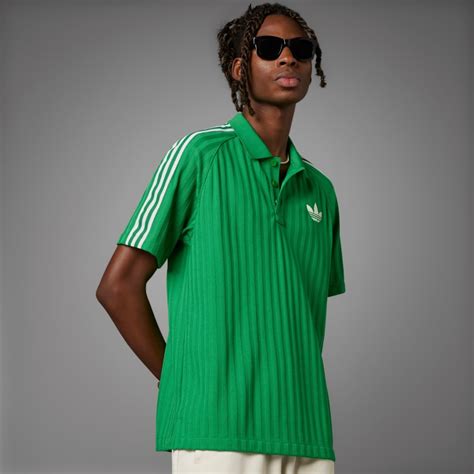 adidas polo shirt grün|Men's Green Polos .